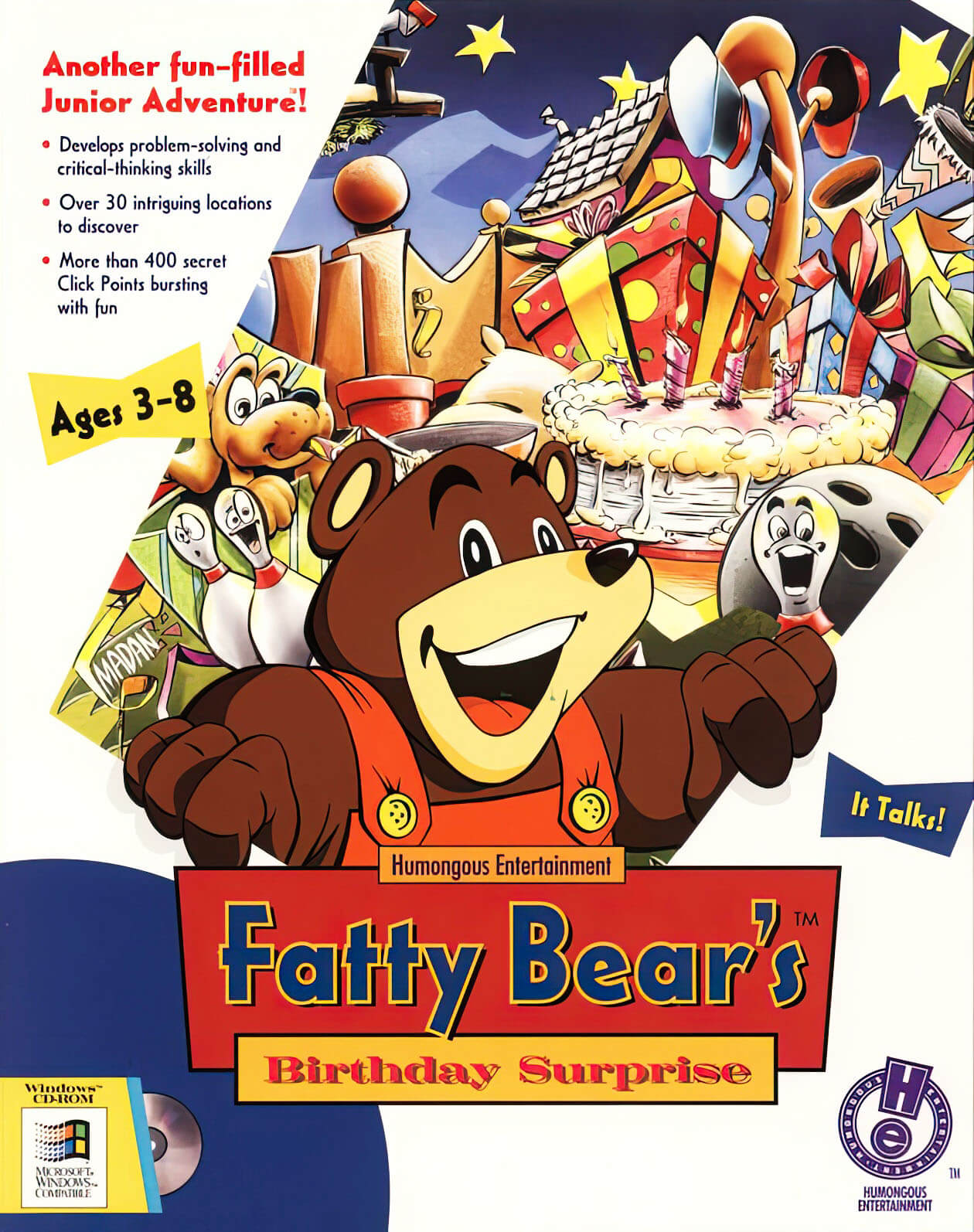 Лицензионный диск Fatty Bears Birthday Surprise для Windows